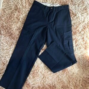 New Men's Navy Cargo Work Pants - Dickies